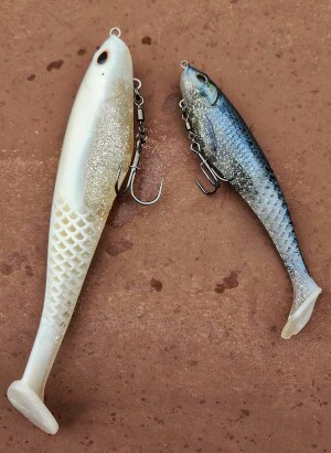 the CullShad from Berkley is perfect for downsized musky fishing presentations