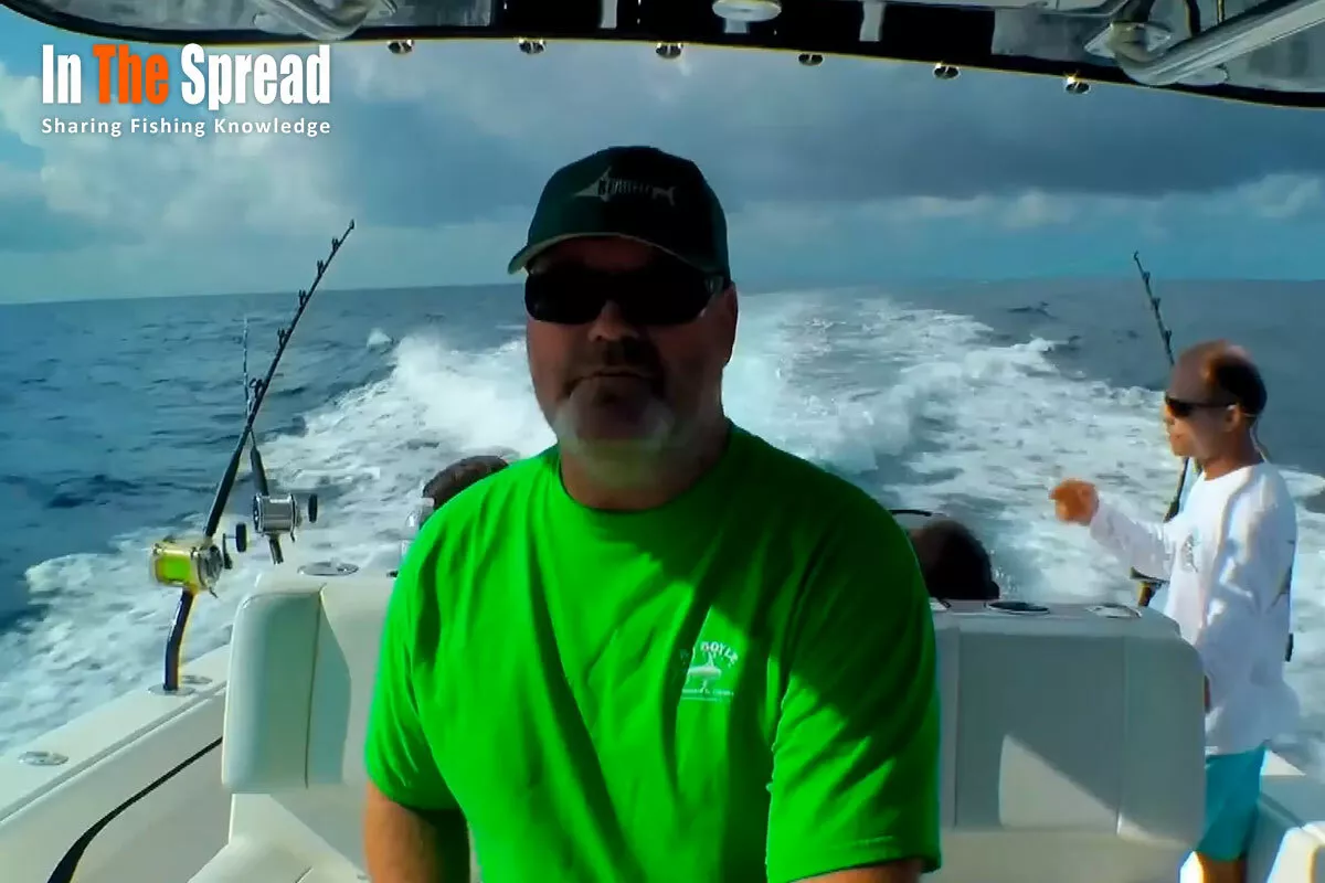 On the water fishing course being taught on Edge Trolling for Wahoo