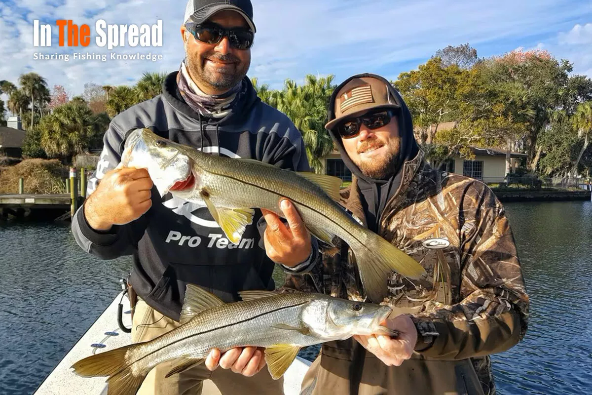 William Toney teaching fishing course on Lure Fishing Techniques for Winter Snook