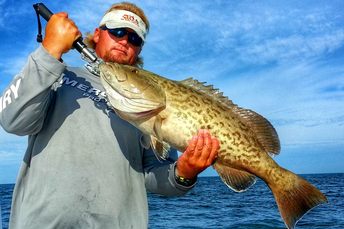 Gag Grouper Fishing lessons with Dan Clymer
