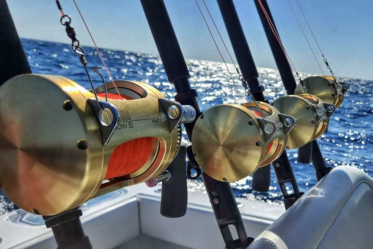 shimano tiagra 50w reels for slow trolling wahoo