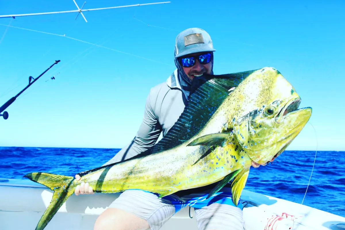 mahi mahi caught by zak miller of nautical pathfinder