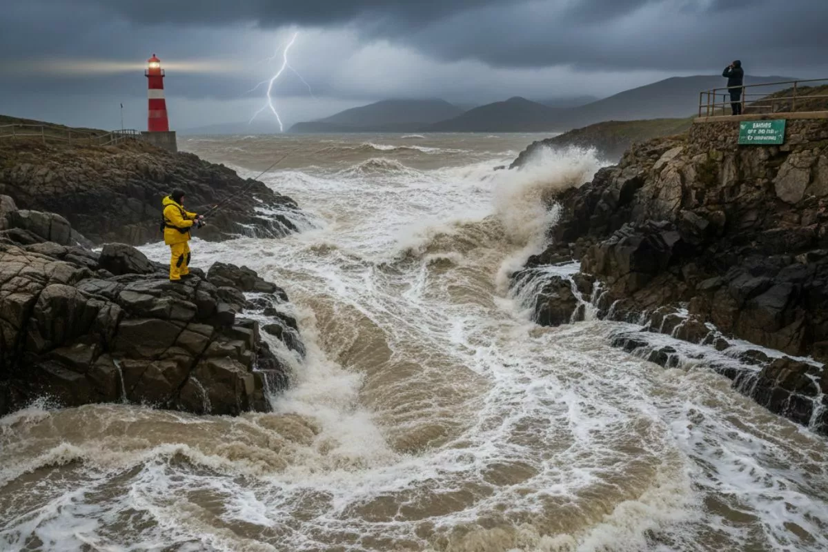 dangerous conditions for fishing