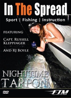 Tarpon caught by girl Fishing at Night off of Miami