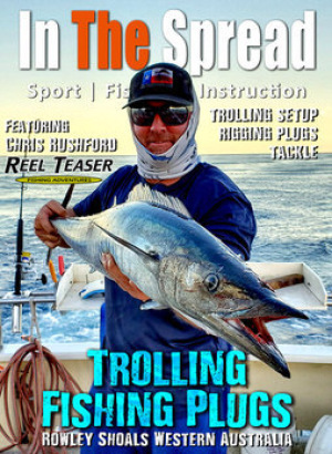 Indian Ocean wahoo caught trolling a swimming plug