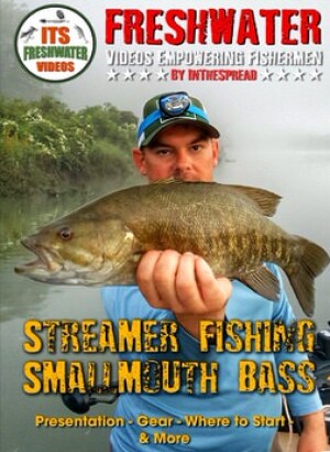 In The Spread promo poster for course on Smallmouth Bass fly fishing