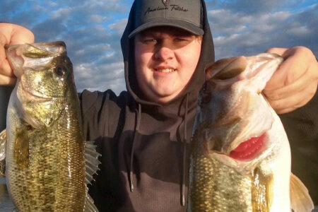 Winter Bass Fishing - Rat-L-Trap Presentations