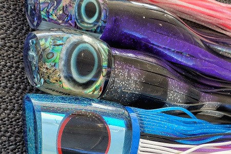 Skirted lure heads for Marlin Fishing