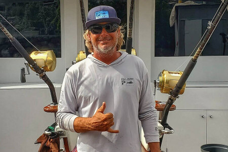 Marlin Fishing Course on tackle being taught by Kevin Hibbard