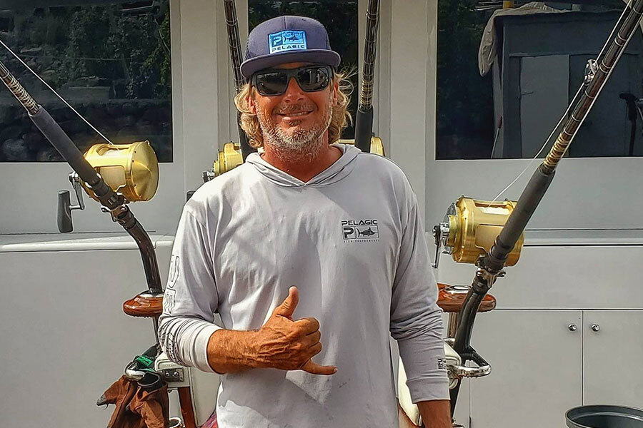 Marlin Fishing Course on tackle being taught by Kevin Hibbard