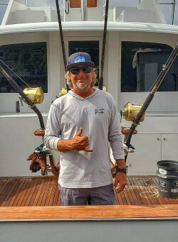 Marlin Fishing Course on tackle being taught by Kevin Hibbard