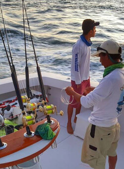 trolling tackle for deep sea fishing