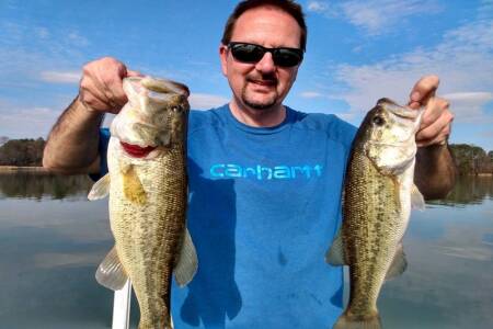 Spring Bass Fishing - Lake Guntersville