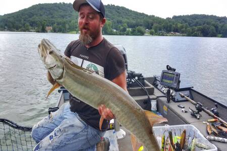 Jigging Musky - Cory Allen