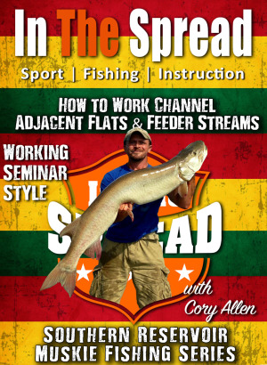 Muskie Fishing Channel Flats with Cory Allen promotional poster