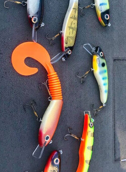 musky lures from H2O Tackle