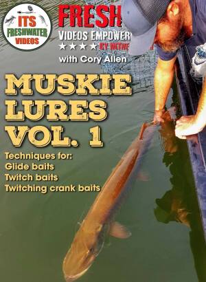 Tennessee muskie caught fishing Glide Bait by Cory Allen