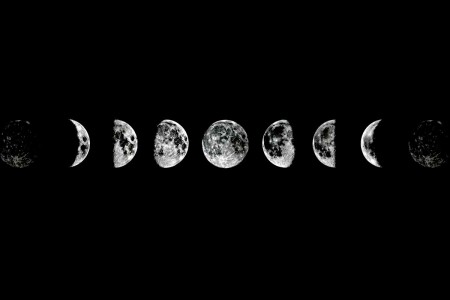 moon phases effect ocean tidal flows