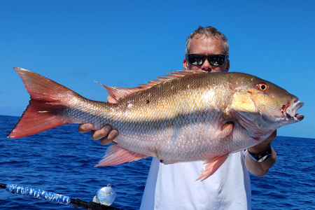 big Florida mutton snapper caught by Seth Horne