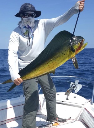 Dolphin caught Deep Sea Fishing with Seth Horne