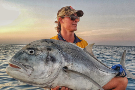 GT fishing with chris rushford