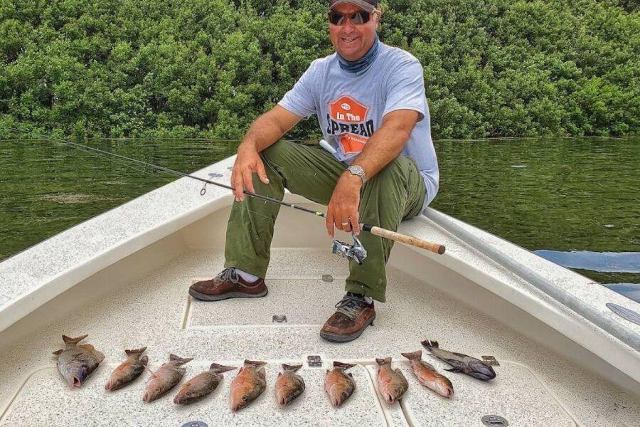 mangrove snapper caught on slack tide