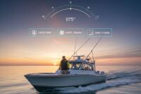 licensed captain navigating at dawn