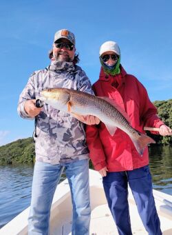 homosassa inshore fishing winter redfish